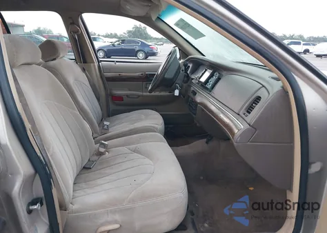 1998 Mercury Grand Marquis из США, поврежденный, VIN 2MEFM75W5WX601398